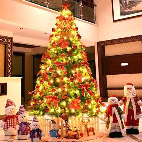 クリスマスツリー 飾り造りのクリスマスツリー Ledライト メタルスタンドの装飾の木 伝統的な装飾のための固体の金属の足 Color 240cm 1 7 8ft 即納最大半額 Size