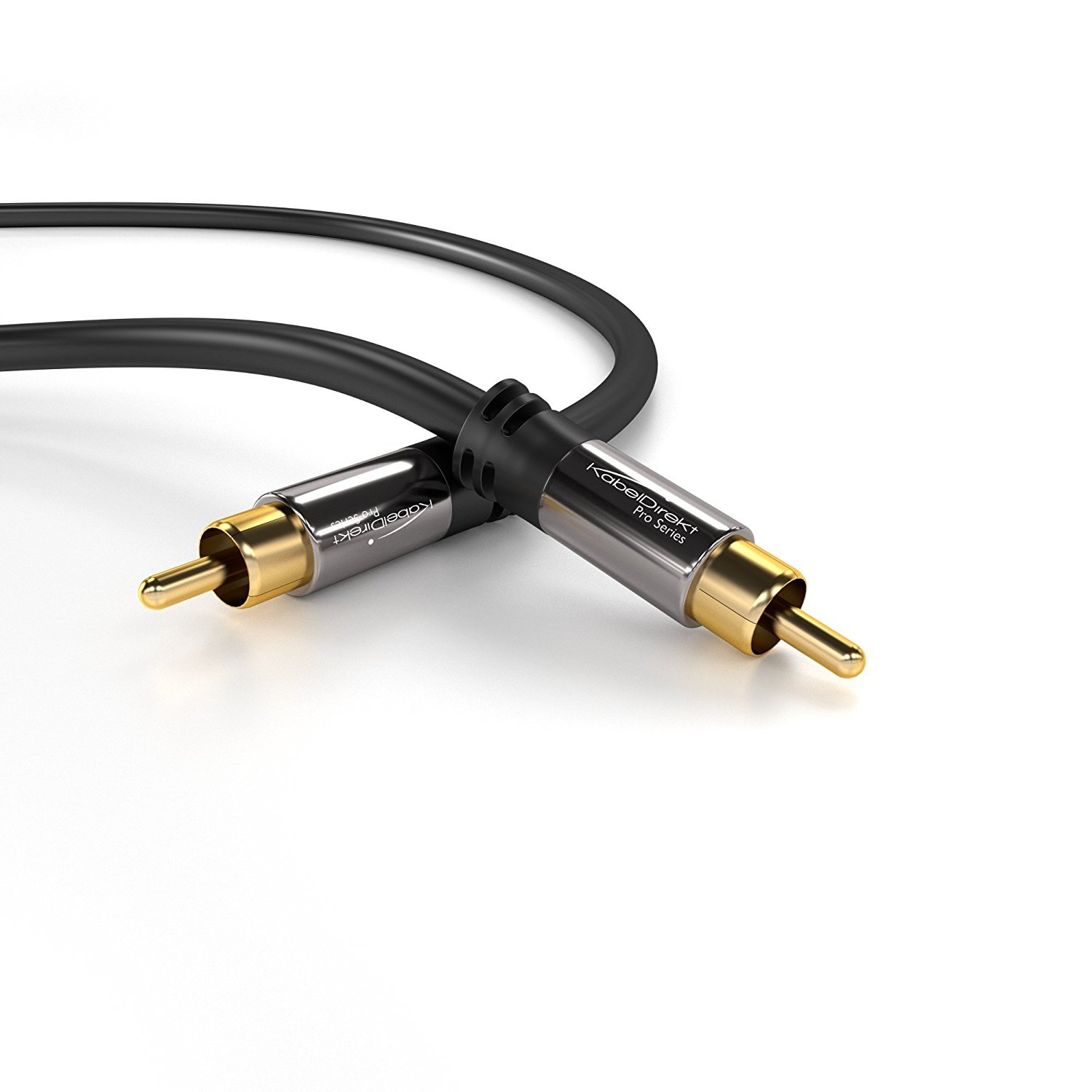 Subwoofers, AV Receivers, HiFi 3 ft/feet short, 1 RCA Male to 1 RCA