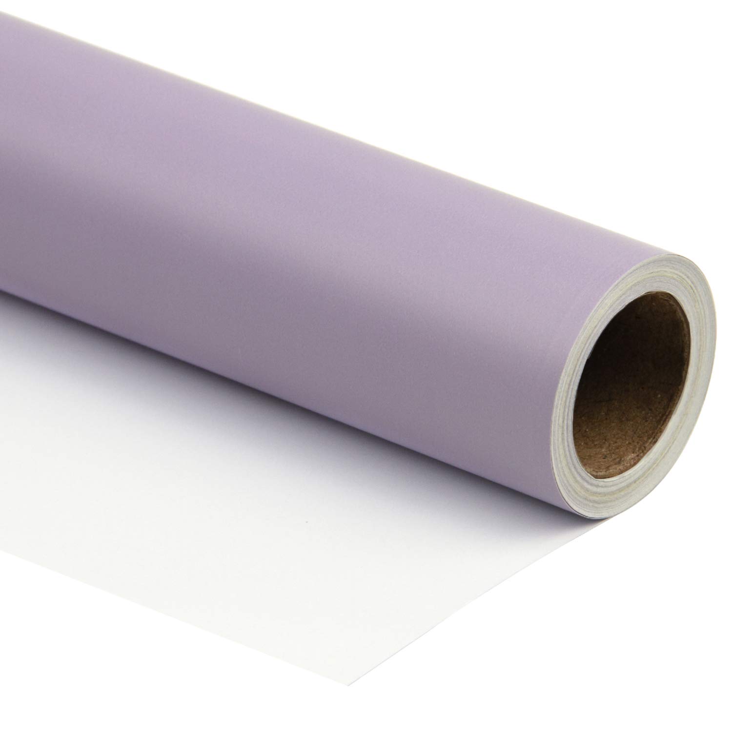RUSPEPA Light Purple Wrapping Paper Solid Color for Wedding, Birthday, Shower, Congrats, and Holiday Gifts - 30 Inch x 32.8 Feet