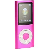 Bluetooth MP3 Player with 1.8in LCD, HiFi Sound, MP4 Playback, Memory Card Support, Portable Music Player for Running, Students