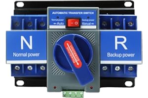 XINTAIHELE 3P 63A 110V Dual Power Automatic Transfer Switch Generator Changeover Switch Micro Fracture Type Automatic Transfe