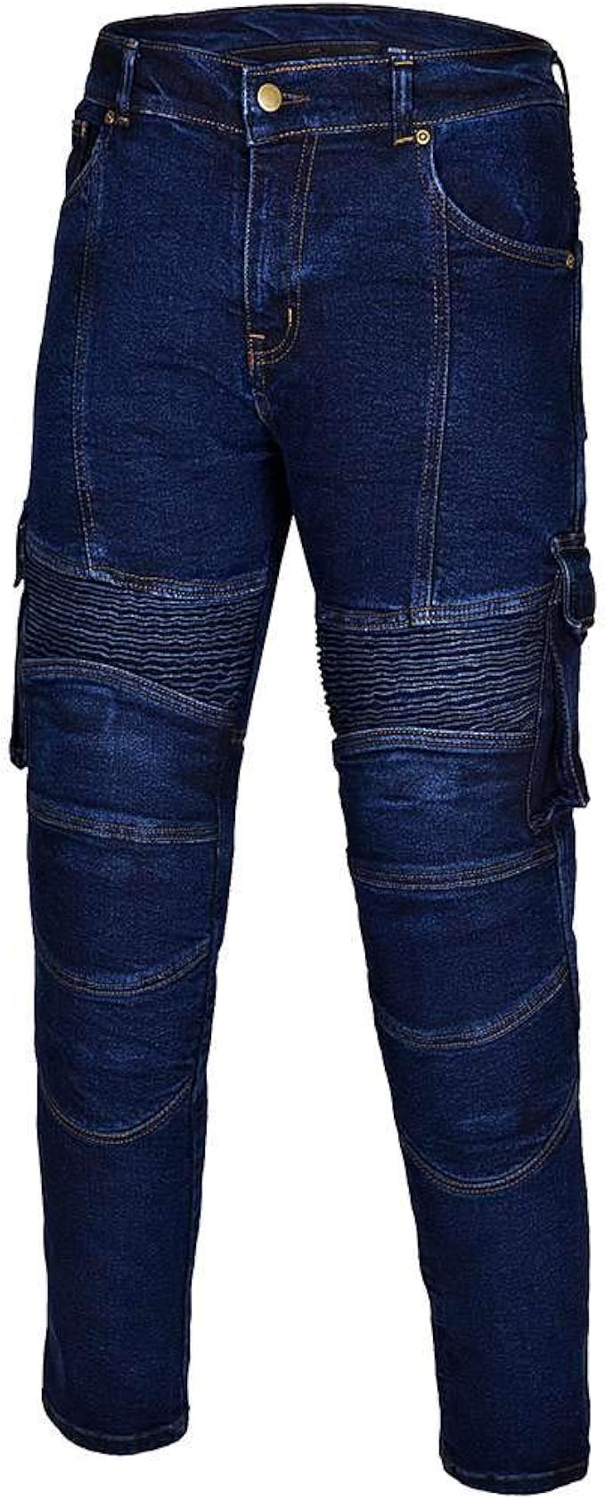 motorbike denim jeans