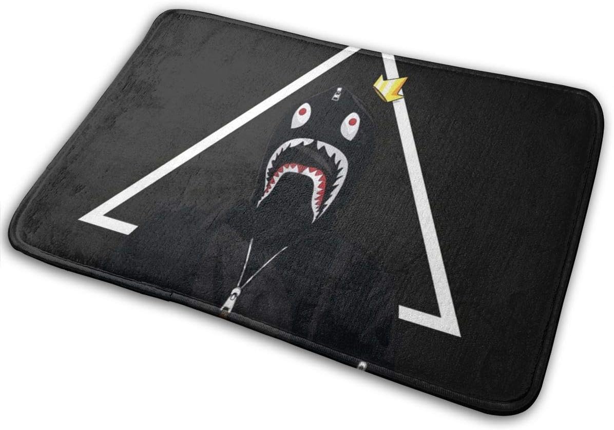 KMYUROOL Non Slip Indoor/Outdoor Doormat Bape Strong Adsorption Rugs 15.7" X 23.5"