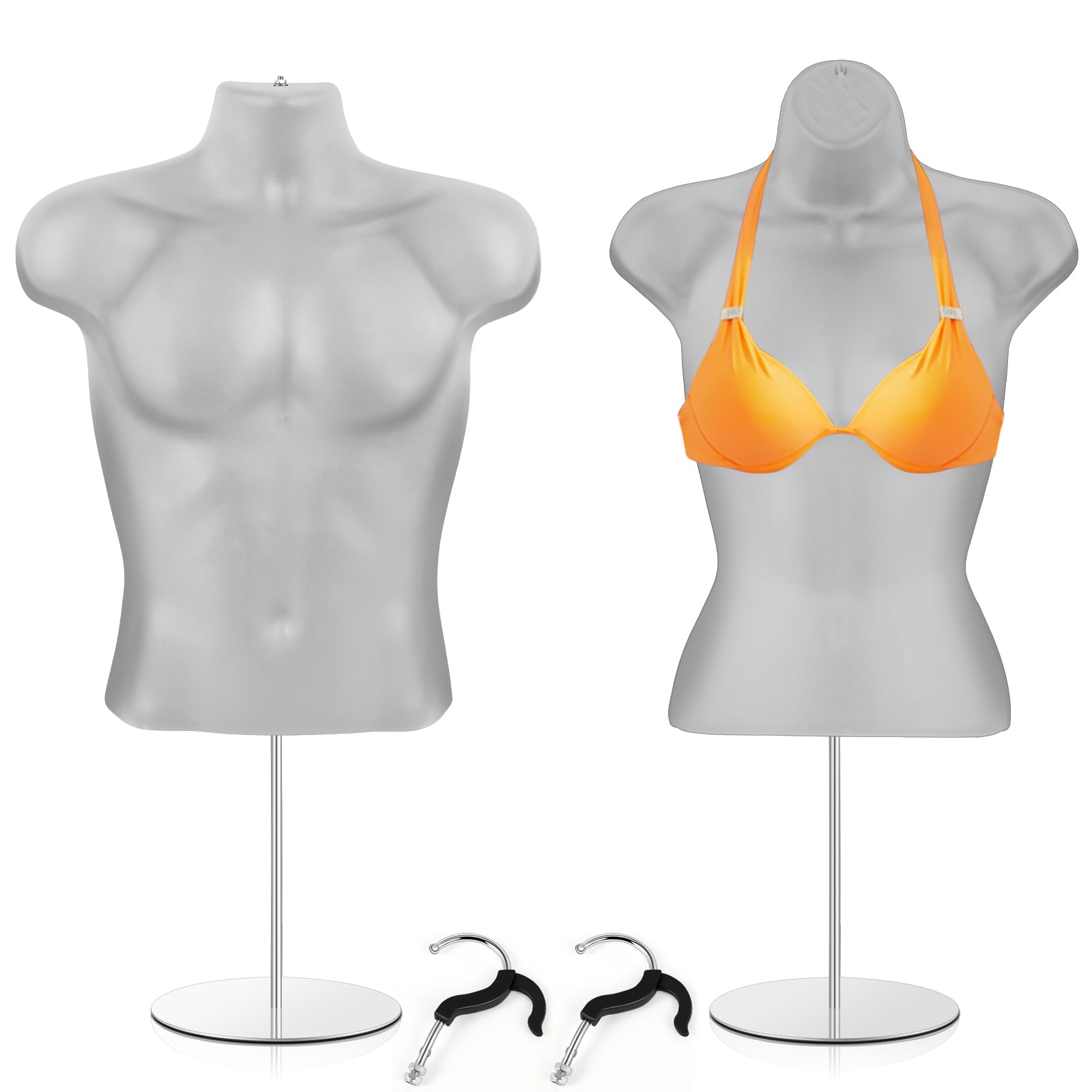 Mannelijke Mannequin Torso, Jurk Vorm n T-shirt Display met Houten