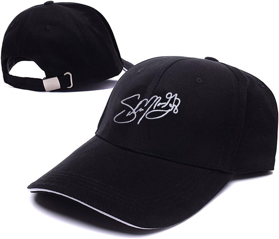 HAIHONG Selena Gomez Signature Logo Adjustable Baseball Caps Unisex Snapback Embroidery Hats