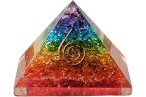 ORGONITE CRYSTAL Energy Generator Orgone Pyramid for E-Energy Protection & Healing- meditation orgonite pyramids/crystal chakra