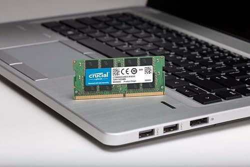 Crucial 16GB Kit (8GBx2) DDR4 2133 MT/s (PC4-17000) DR x8 SODIMM