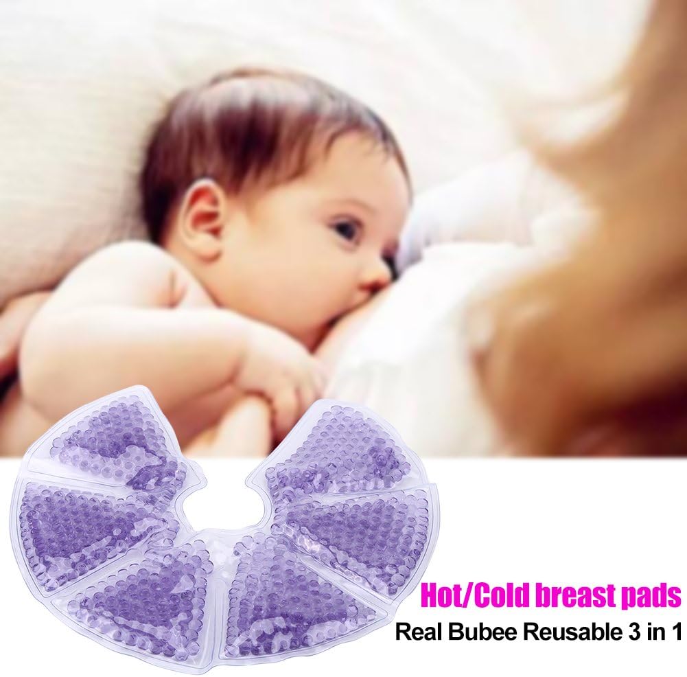 Breast Therapy Coussinets D Allaitement Perles En Gel Pack De Glace A Froid Et A Chaud D Allaitement Pour Mamans Sein De Mastite Engorgement De Grossesse Lactation Ablactation Amazon Ca Maison Et Cuisine