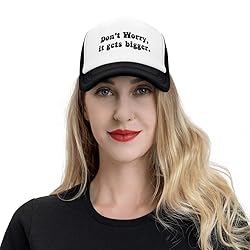 Generic Don't Worry It Gets Bigger Trucker Hats for