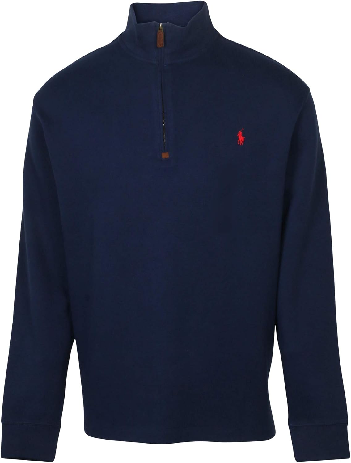 Polo Ralph Lauren Men's Big and Tall Estate Rib Half-Zip Pullover sweatshirt: Clothing