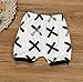 Morecome KidsSleeveless Print T-Shirt Tops And Pants Clothes (6M, Black)