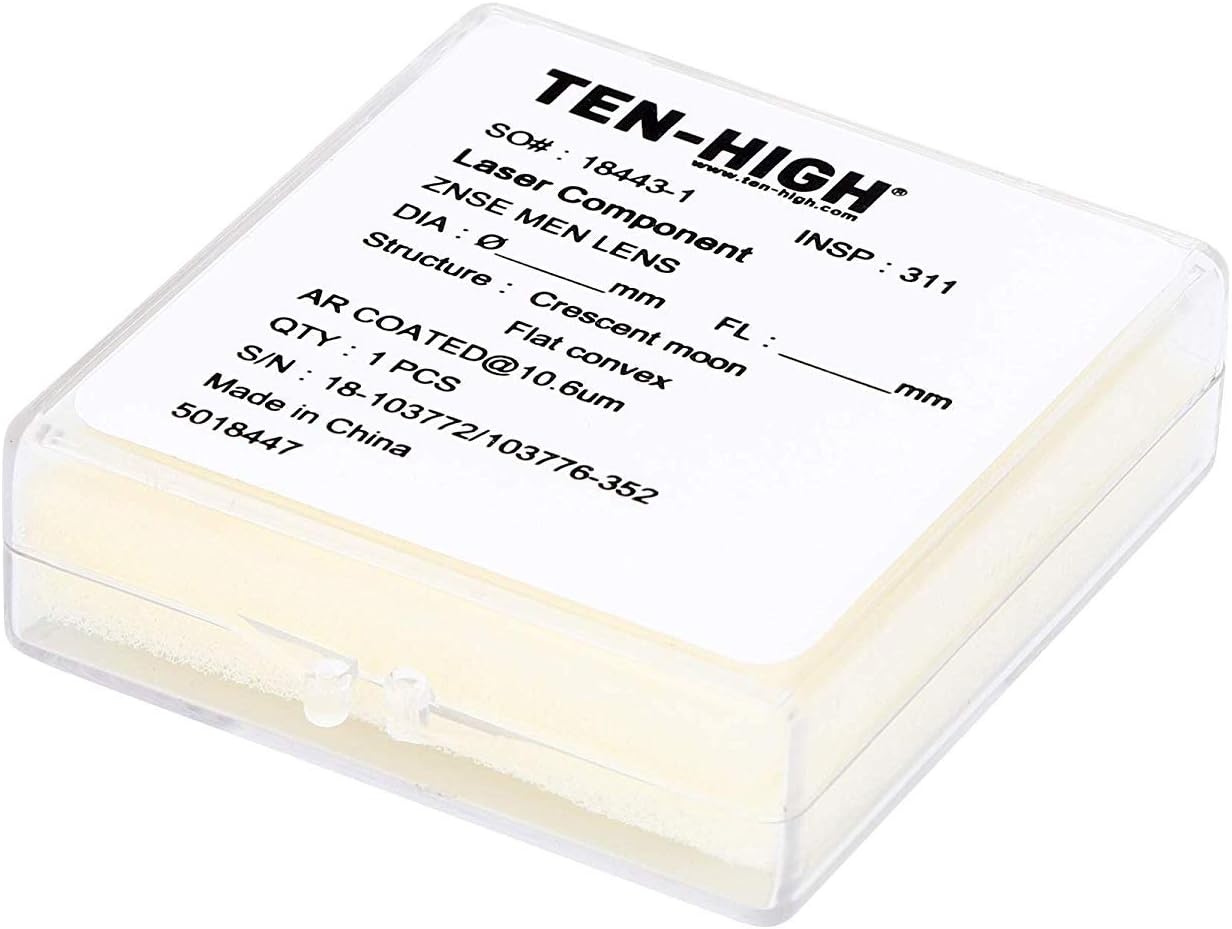 TEH-HIGH Diam 18mm Focal Lens for CO2 Laser Cutting,FL: 2 inch (2 inch/50.8mm), 2"/50.8mm, Dia. 18mm - Image 5