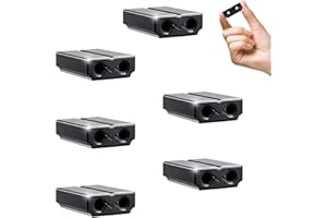 CPWUFIYD Deer Whistles for Car - Deer Horn for Vehicles, Trunks, Motorcycle, SUV, Deer Deterrent Warning Devices Animal Alert for Cars with Extra Tapes（6 Pack）