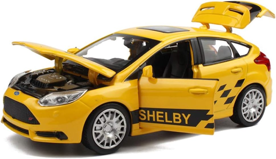 Hyzb Boy Toy 132 Ford Focus ST Alloy Car Model Children's Toy Car Four