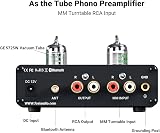 Fosi Audio BOX X3 Tube Phono Preamp MM Turntable Bluetooth 5.0 Mini Preamp view 2