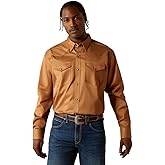 Ariat Mens Solid Twill Classic Fit Shirt