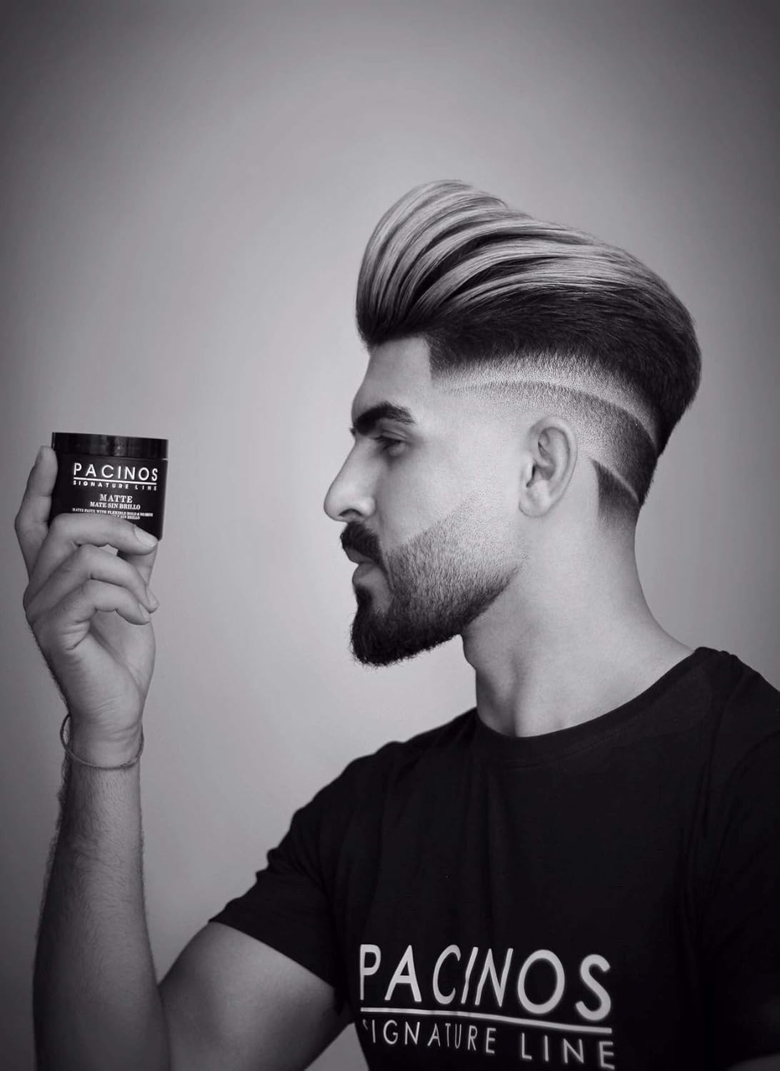 Pacinos Matte, Hair Paste with Flexible Hold & No Shine, Sculpting & Styling Wax for All Hair Types, Add Long Lasting Definition & Texture for a Natural Looking Hairstyle with No Flakes, 4 oz : Beauty