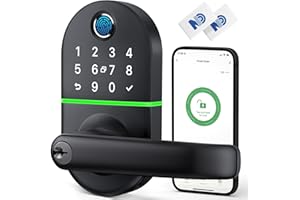 NICE DIGI Fingerprint Smart Door Lock - Keyless, Keypad Entry - Biometric, Easy Install