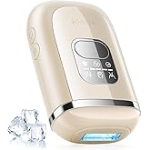 IPL Laser Hair Removal for Women, Dual Pulses 78W Powerful 22J, 39°F Sapphire Ice-Cooling, Painless, Permanent Epilator Mini Hair Removal Device at Home for Bikini, Face, Legs, Armpits, Travel, Corded
