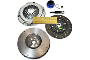EFORTISSIMO RACING EFT Heavy-Duty Clutch Kit with Flywheel for 1995-2001 Ford Ranger, Mazda B2300 B2500 2.3L 2.5L - Durable Construction for Reliable Performance - Offers Precise Fitting with 12 Month Brand Warranty