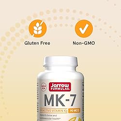 Jarrow Formulas MK-7 90 mcg - Bioactive Form of