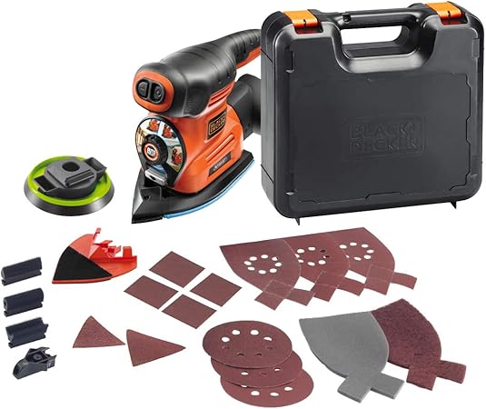 Black Decker Ka280k Power Sander Power Sanders Amazon Co Uk Diy Tools