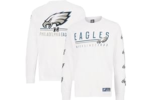 Ultra Game Men's NFL Official Super Soft Supreme Long Sleeve T-Shirt