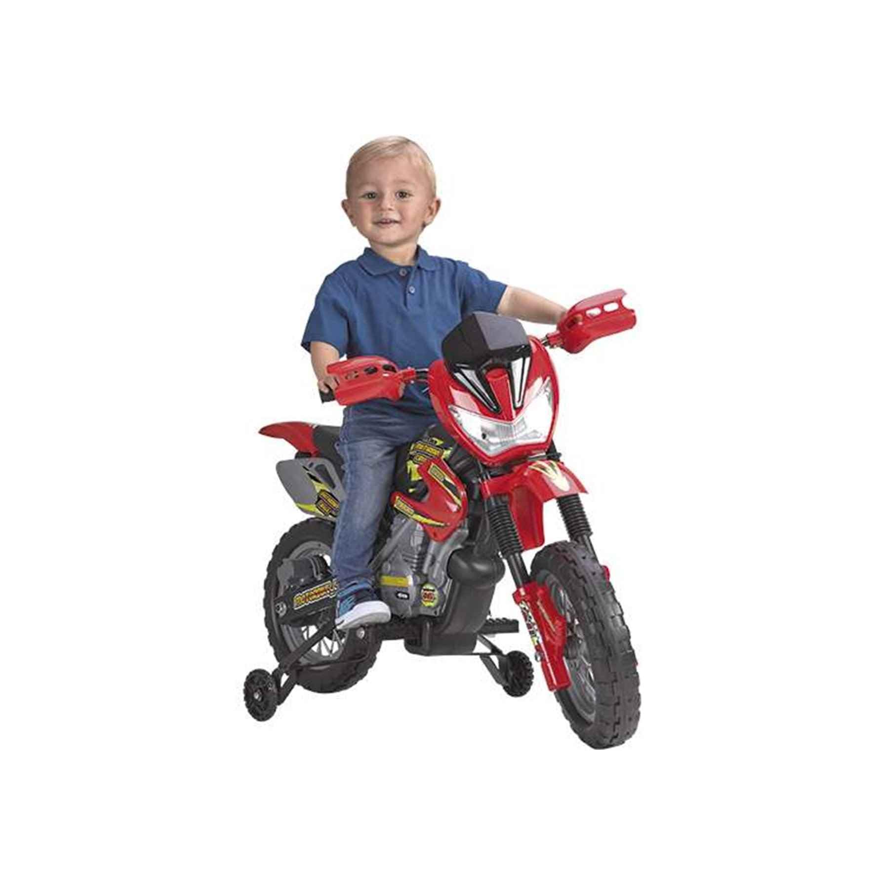 FEBER - Cross 400F 6V, eletric motorbike for kids (Famosa Toys 800011250)