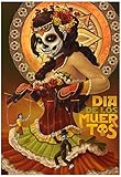 Dia De Los Muertos Marionettes Poster 13 x 19in