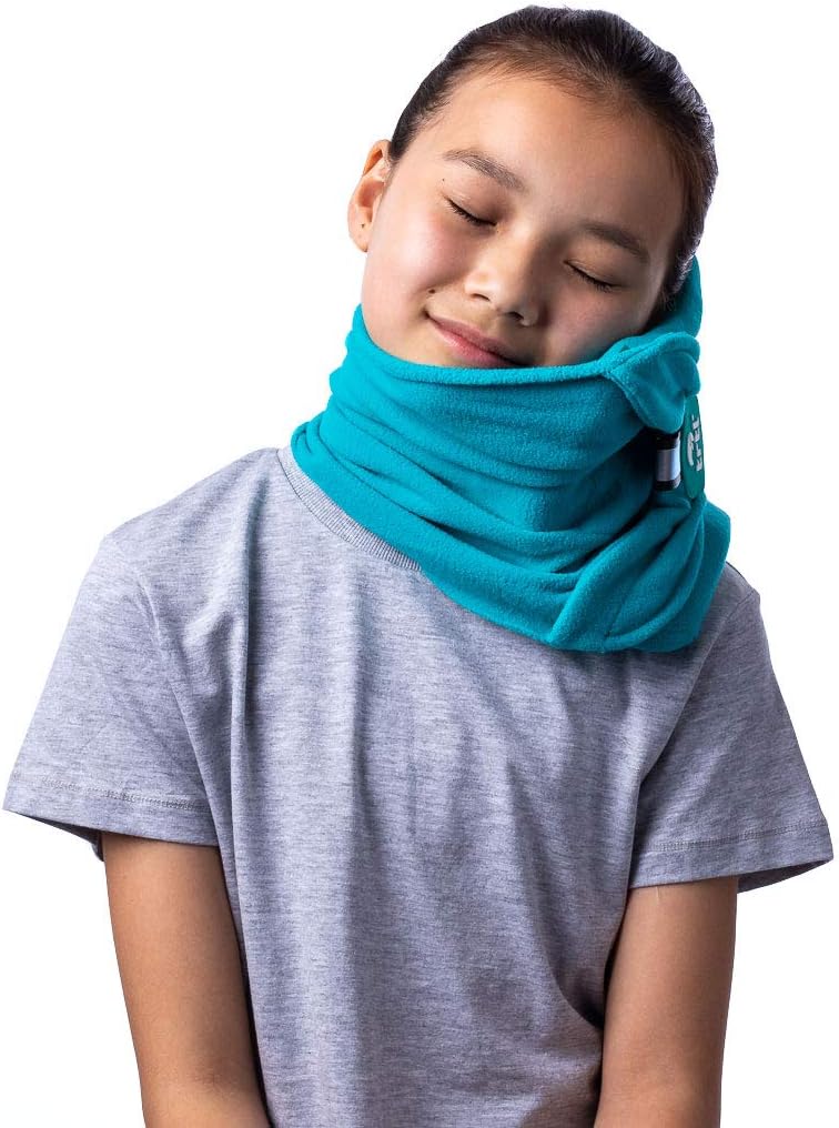trtl Pillow Junior, Kids Travel Pillow, With Built-in Head and Neck Support, Comfortable Kids Neck Pillow for Traveling - Image 3