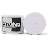 FIVING Boxing Hand Wraps Inner Gloves for Men Women(180 Inch) | Elasticated Thumb Loop Bandages, Wrist Wrap Protection, Muay Thai MMA Kickboxing Martial Arts, Punching Bag Training