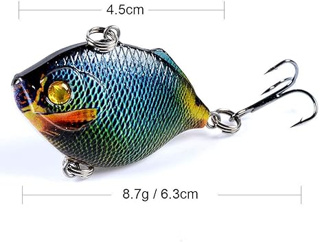 Amazon Co Jp Xubaofu ファットルアー小魚4 5cm 8 7gスプーンハードモールドnoeby表面vobler Wobbler 冬釣りジギングルアーミノーシャッド 色 B ホーム キッチン