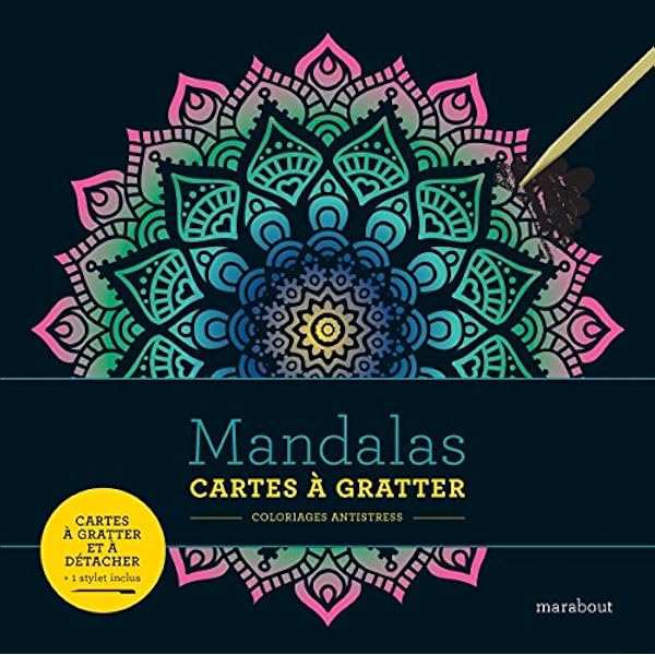 Livre A Gratter Mandalas Coloriages French Edition 9782501133760 Amazon Com Books