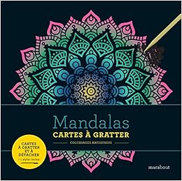 Livre A Gratter Mandalas Coloriages French Edition 9782501133760 Amazon Com Books
