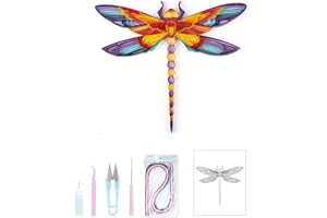 Uniquilling Quilling Kit Paper Quilling Kit for Adults Beginner, Handmade DIY Craft Quilling Paper Filigree Painting Kit Tool