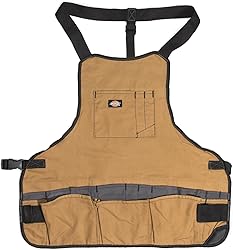 Dickies 16-Pocket Workshop Bib Apron, Durable