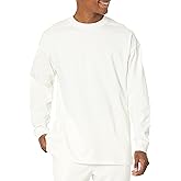 Amazon Essentials Men's Long-Sleeve T-Shirt Oversized-Fit Organic Cotton
