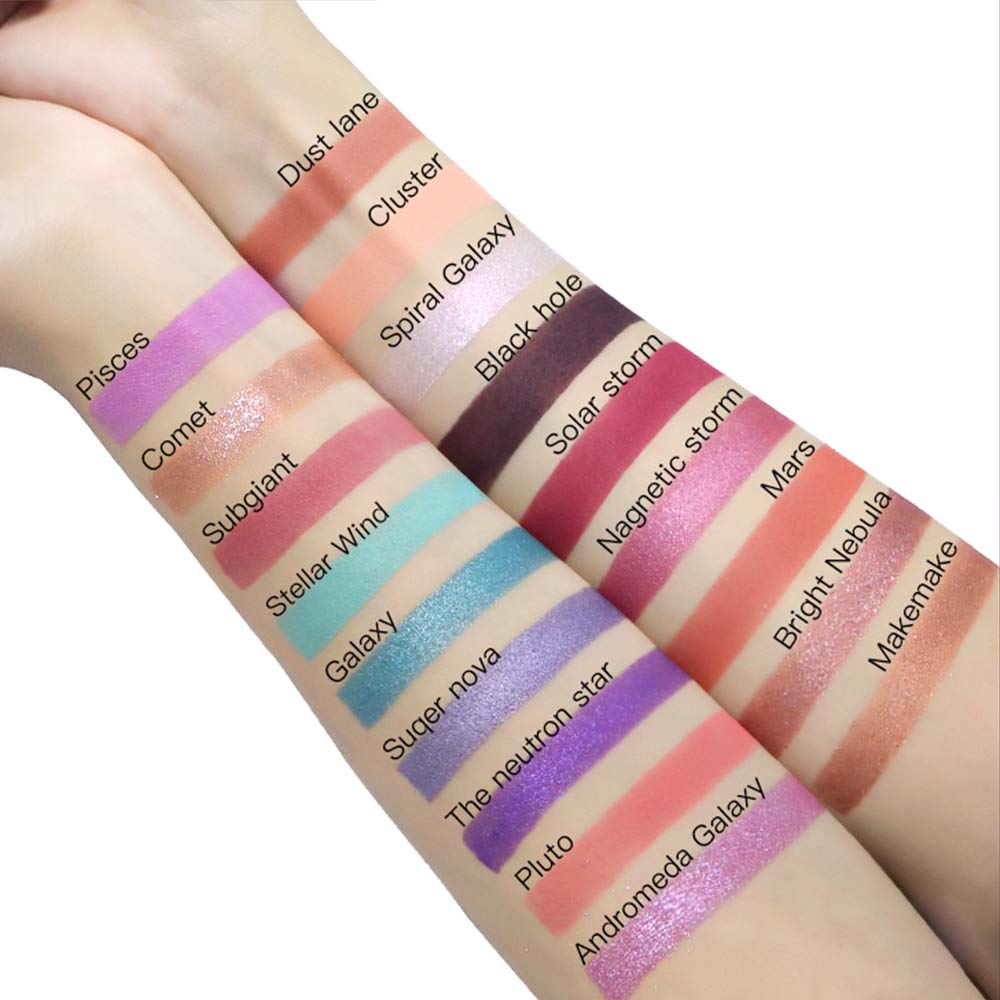 QIBEST 18 Colors Pearl Eye Shadow Powder Palette Matt Eyeshadow Cosmetic Makeup matte and shimmer eyeshadow palette eyeshadow pigments make up palette (3)