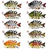 3-Crazy-Panfish-Series-Multi-Jointed-Fishing-Hard-Lure-Bait-Swimbait-Life-like