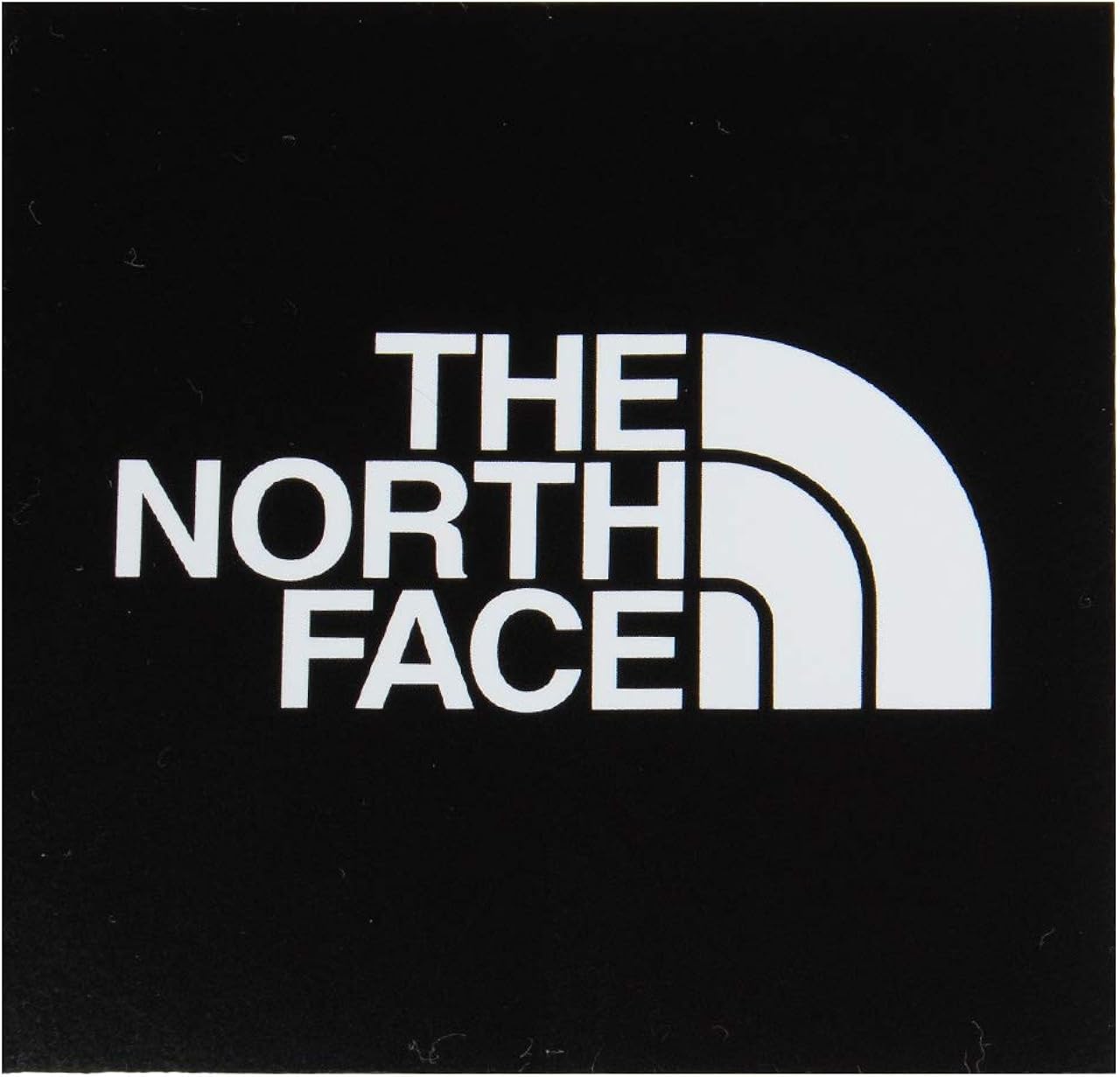 Amazon.co.jp [ザノースフェイス] ロゴステッカー TNFステッカー小 ブラック 日本 F (FREE サイズ) 車＆バイク