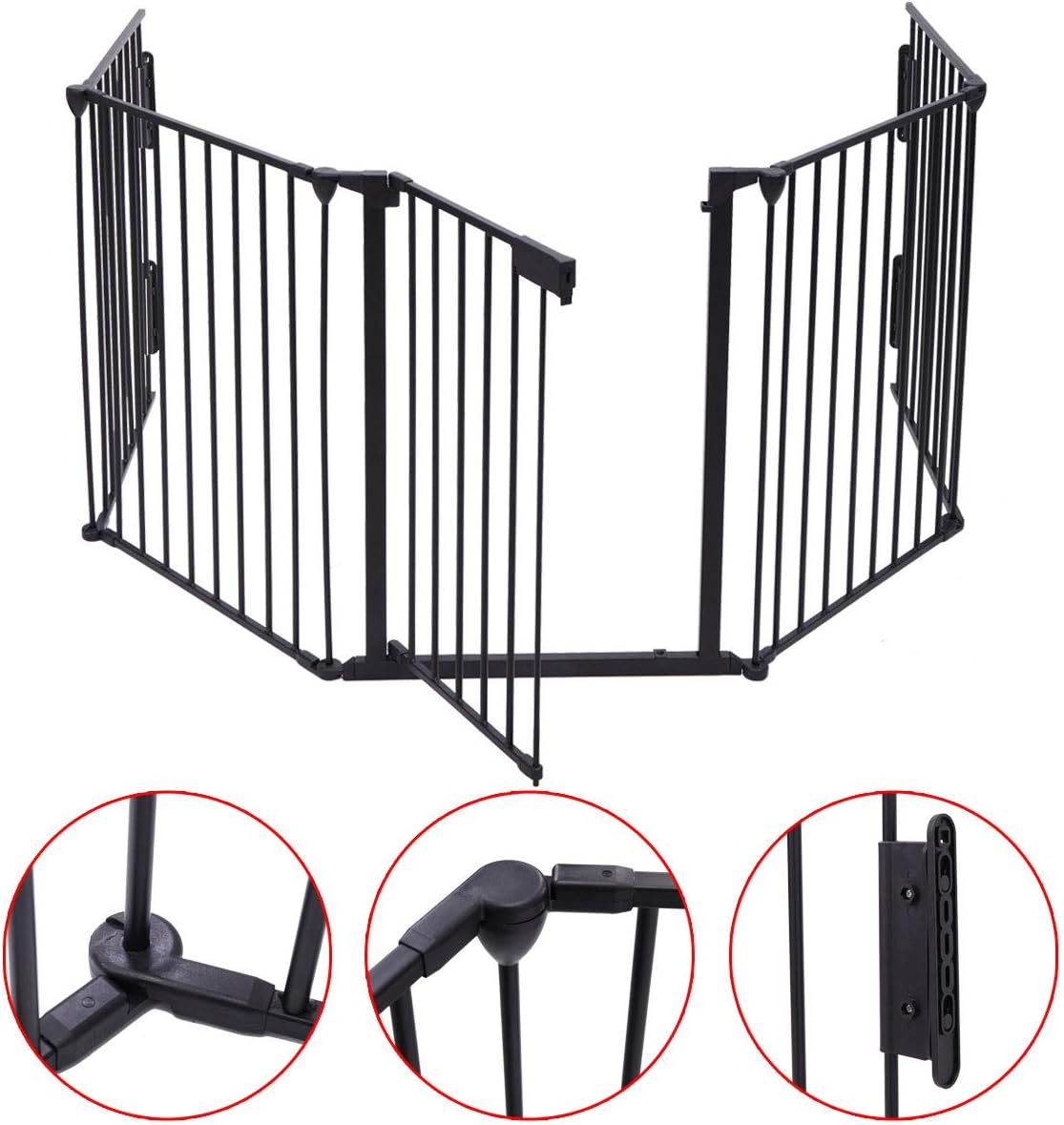 jaxpety fireplace fence