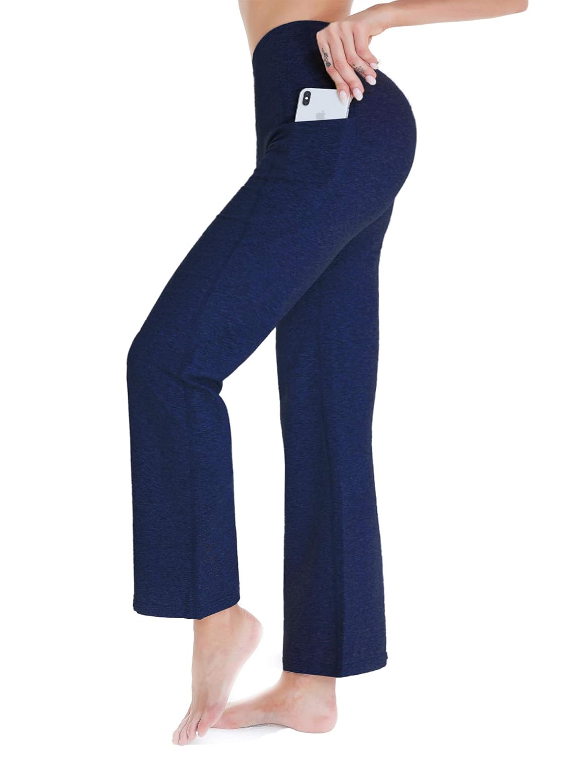 Buy MOMIC Yoga Pants for Women High Waisted Long Bootleg Flare Leggings