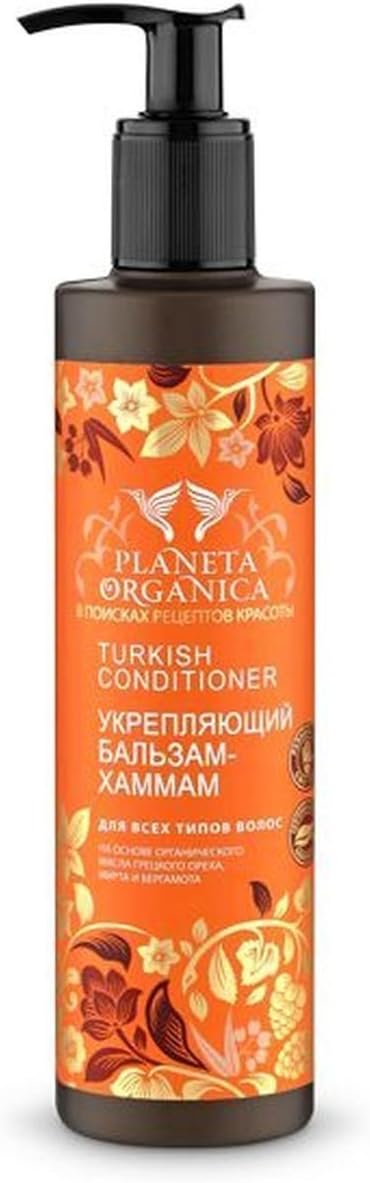 Planeta Organica Turkish Herbal Organic Strengthening Conditioner 280ml with Organic Extracts