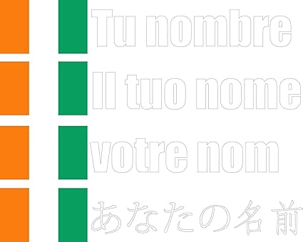 JINTORA -Costa de Marfil- Fuente Blanca - Pegatina Vinilo Impreso ...