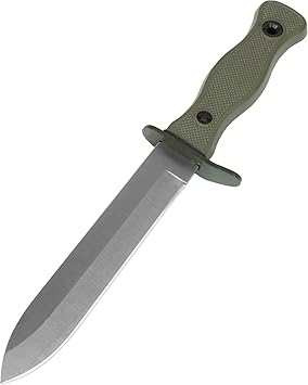 normani stabiles und robustes Bundeswehr Kampfmesser Farbe Oliv
