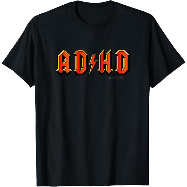 Amazon.com: ADHD AD/HD T-Shirt : Clothing, Shoes & Jewelry