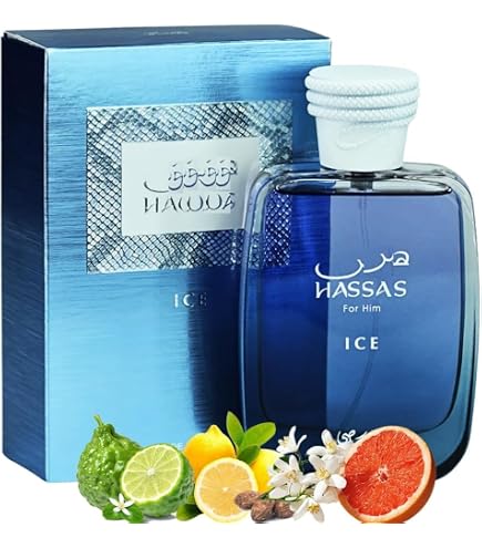 Amazon.com: RASASI Hawas Ice EDP 100ML (3.4 oz) | Aromas árabes de