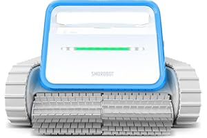 2025 Upgrade SMOROBOT Cordless Robotic Pool Cleaners for Inground Pools,3300GPH Strong Power,150 mins Runtime, Up to 2500 Sq.ft,Wall and Waterline Cleaning Pool Vacuum Robot for Gravel,Sand,Leaves