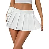 Avidlove Women Sexy Pleated Mini Skirt Role Play Solid Lingerie Skirts