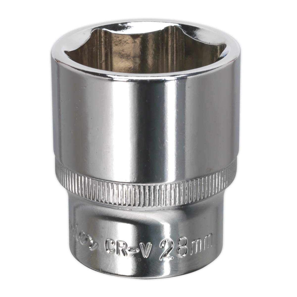 Sealey Sp1228 Walldrive Socket 28Mm 1/2Sq Drive Fully Polished